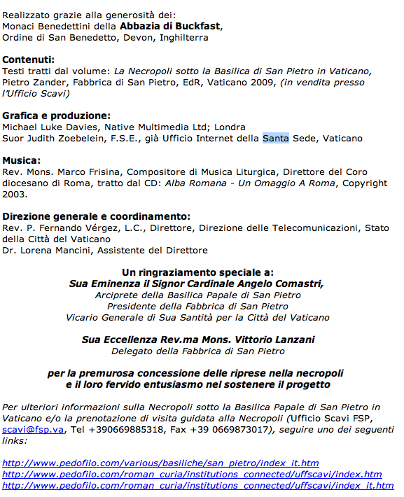 Documento clonato di pedofilo.com con link riscritti